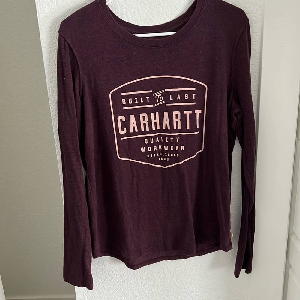 Plum colored women’s long sleeve